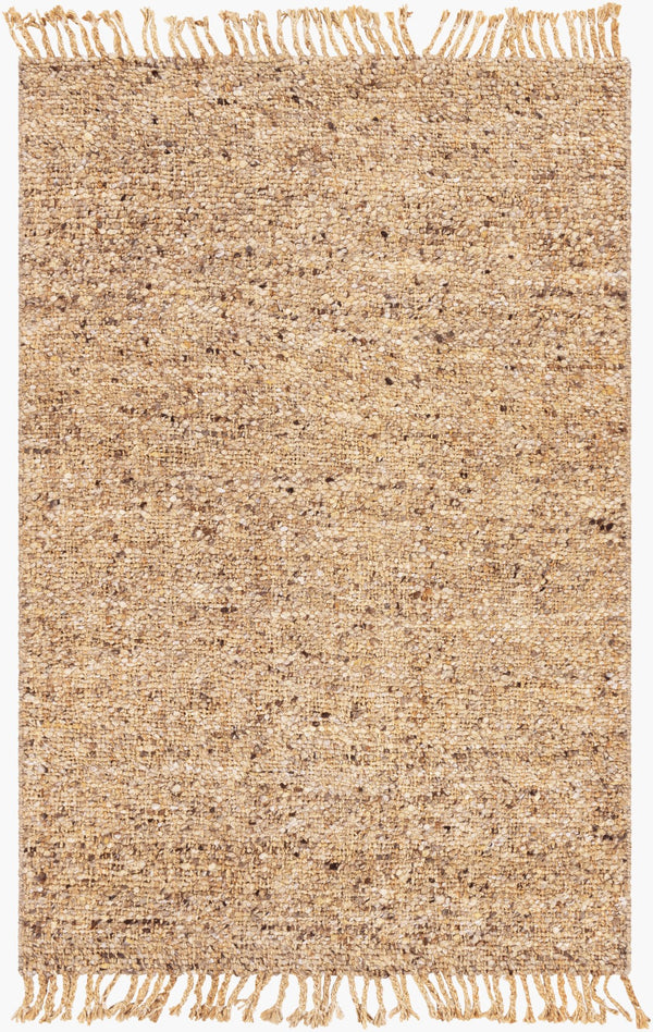 Surya Bryant Handmade Jute Area Rug 2' X 3' – Durable, Unique Global Style For Your Home Décor! Tan Wool Bra2405-576