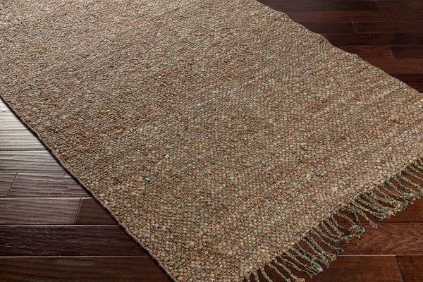 Surya Bryant Handmade Jute Area Rug 2' X 3' – Durable, Unique Global Style For Your Home Décor! Dusty Sage Wool Bra2406-23