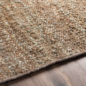 Surya Bryant Handmade Jute Area Rug 2' X 3' – Durable, Unique Global Style For Your Home Décor! Dusty Sage Wool Bra2406-23