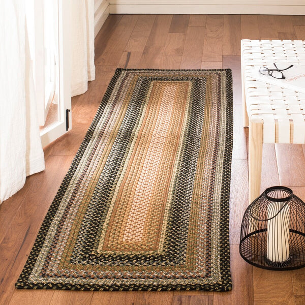 Safavieh Brd308 Hand Woven Polypropylene Indoor / Outdoor - Braided Rug Multi BRD308A-264HM