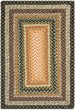 Safavieh Brd308 Hand Woven Polypropylene Indoor / Outdoor - Braided Rug Multi BRD308A-264HM