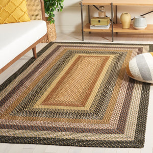 Safavieh Brd308 Hand Woven Indoor / Outdoor - Braided Rug Multi BRD308A-24HM