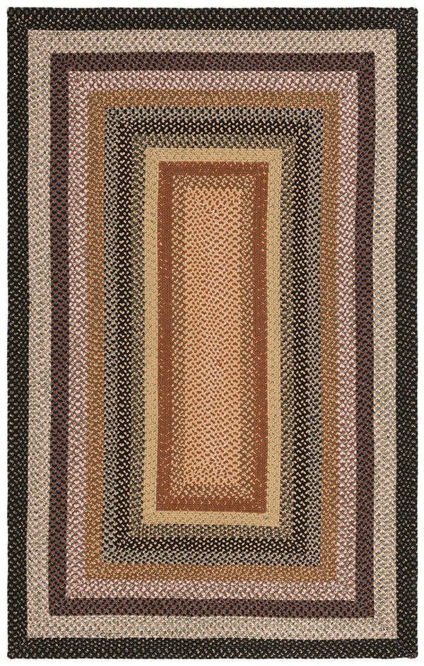 Safavieh Brd308 Hand Woven Polypropylene Indoor / Outdoor - Braided Rug Multi BRD308A-264HM