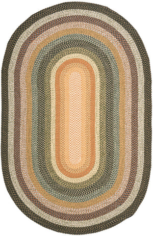 Safavieh Brd308 Hand Woven Indoor / Outdoor - Braided Rug Multi BRD308A-24HM