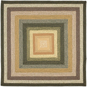 Safavieh Brd308 Hand Woven Indoor / Outdoor - Braided Rug Multi BRD308A-24HM
