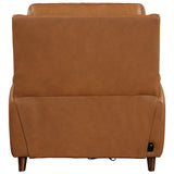 Parker House Austin - Caramel Cream Power Reclining Sofa And 2 Recliners Brown Top Grain Leather With Match (X) Maus-311ph-cmcr