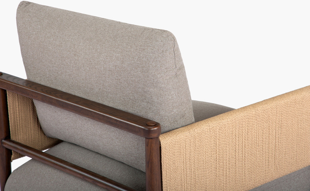 Surya Brielle Accent Chair - 33"H X 27"W X 31"D Stylish Comfort In Luxurious Polyester Upholstery Base, Camel Polyester,Ash Wood,Polyester Wrapped Foam,Polyester Wrapped Foam Bril002-332731