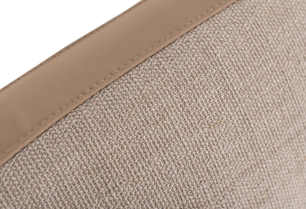 Vig Furniture Modrest Brittany - Luxurious Beige Queen Fabric Bed For Modern Bedrooms, Imported From China Beige  Vgbbla1603-q