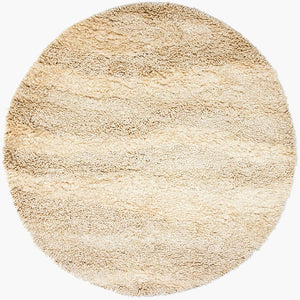 Livabliss Berkley Hand Woven New Zealand Wool Area Rug for Living Room Plush Soft Pile Cream 10' x 10' BRK3300-10RD