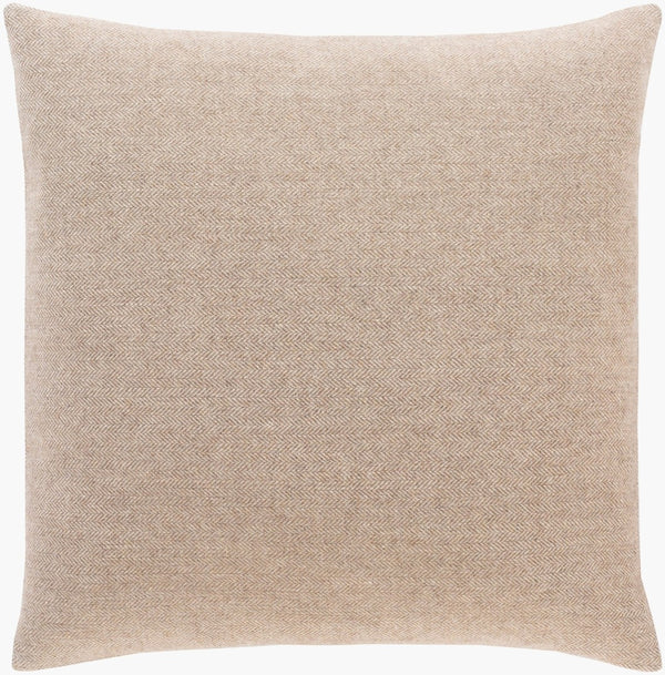Surya Brenley Handcrafted Wool Blend Woven Square Accent Pillow for Sofas and Armchairs BRN002-2020D