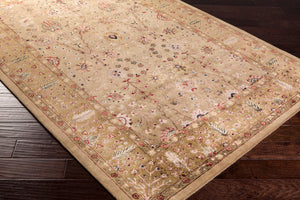 Surya Breckenridge Hand-tufted 7'9" X 7'9" Rug - Premium Nz Wool & Viscose, Durable & Stylish Home Accent Light Beige Nz Wool,Viscose Brn2001-79rd