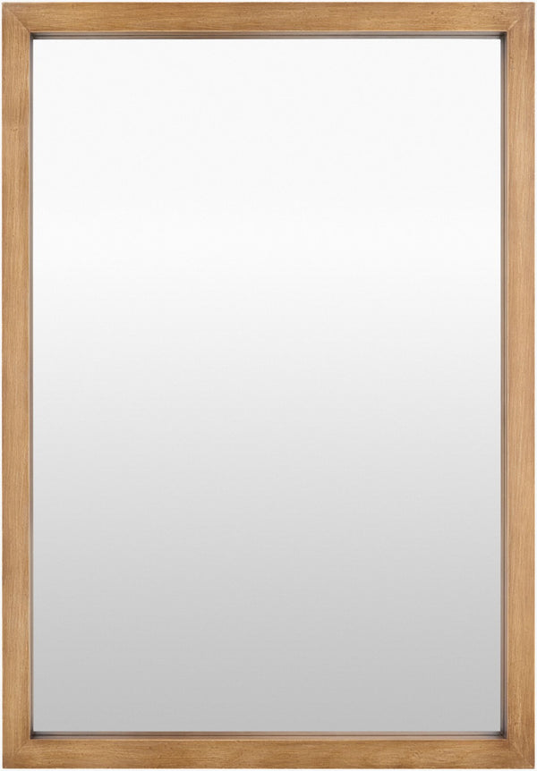 Livabliss Brooklynn Rustic Traditional Wall Mirror with Ornate Frame for Entryway or Bedroom Wood 35"H x 24"W x 2"D BROL001-3524