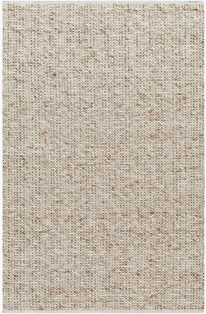 Surya Brea 2' X 3' Handmade Wool Rug - Cozy Cottage Charm, Durable Flat Weave, Easy Care For Any Room Beige Wool Brr2300-23