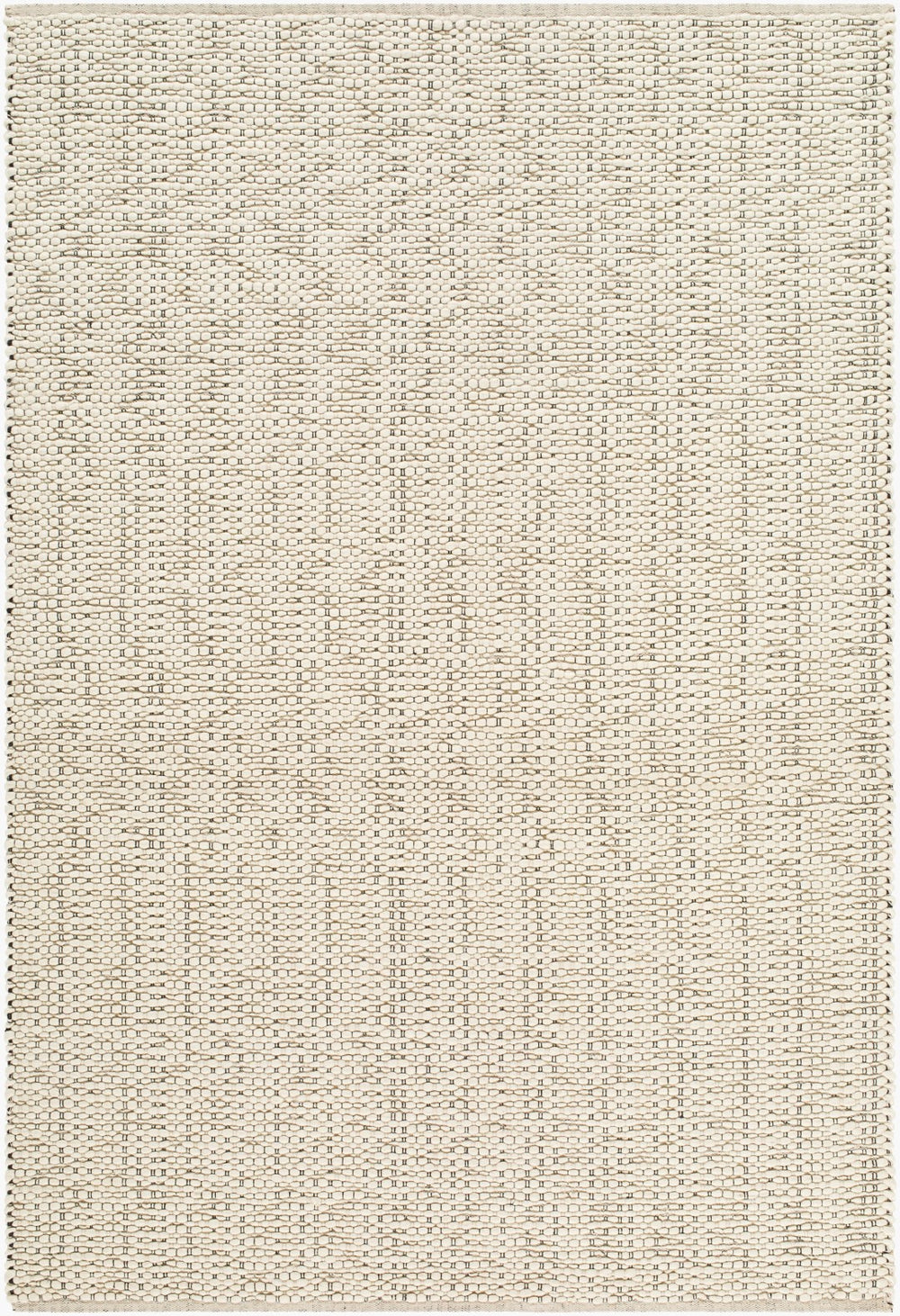 Surya Brea 2' X 3' Handmade Wool Rug - Cozy Cottage Charm, Durable Flat Weave, Easy Care For Any Room Ivory Wool Brr2301-69