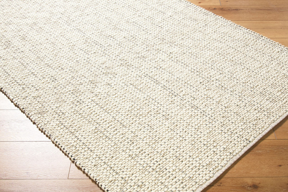 Surya Brea 2' X 3' Handmade Wool Rug - Cozy Cottage Charm, Durable Flat Weave, Easy Care For Any Room Ivory Wool Brr2301-69