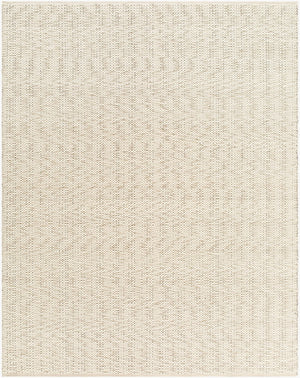 Surya Brea 2' X 3' Handmade Wool Rug - Cozy Cottage Charm, Durable Flat Weave, Easy Care For Any Room Ivory Wool Brr2301-810