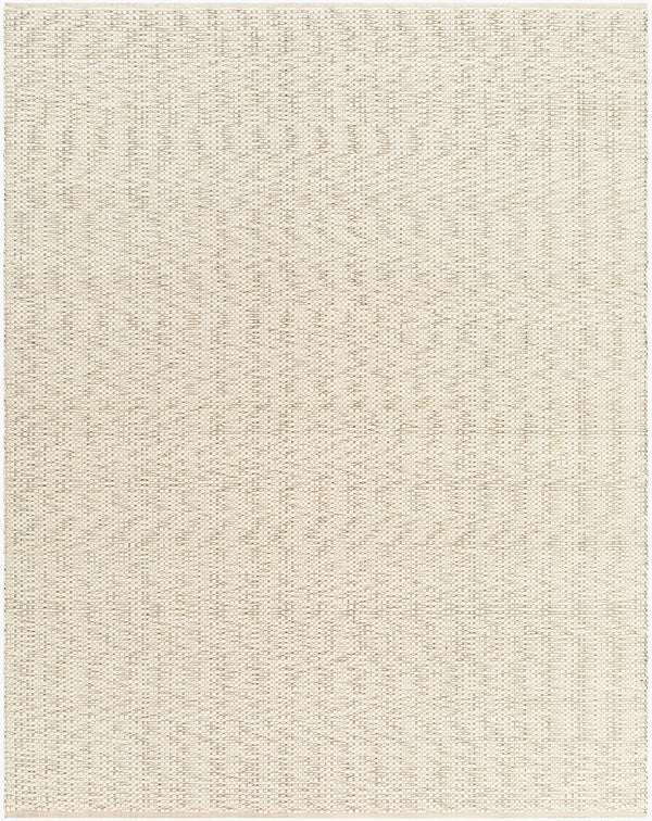 Surya Brea 2' X 3' Handmade Wool Rug - Cozy Cottage Charm, Durable Flat Weave, Easy Care For Any Room Ivory Wool Brr2301-810