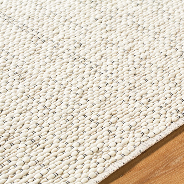 Surya Brea 2' X 3' Handmade Wool Rug - Cozy Cottage Charm, Durable Flat Weave, Easy Care For Any Room Ivory Wool Brr2301-69