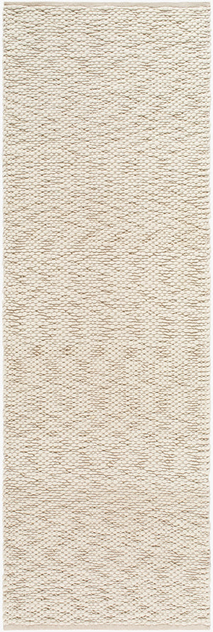 Surya Brea 2' X 3' Handmade Wool Rug - Cozy Cottage Charm, Durable Flat Weave, Easy Care For Any Room Ivory Wool Brr2302-268