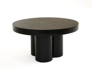 VIG Furniture Modrest Bruni - Modern Black Concrete Coffee Table VGGR-623840-BLK