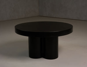 VIG Furniture Modrest Bruni - Modern Black Concrete Coffee Table VGGR-623840-BLK