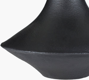 Surya Bryant Modern Table Lamp - 23" Tall Contemporary Design With Durable Resin Base & Soft Shade Body, Black,Finial, Black,Harp, Metallic ,Brass Resin,Cotton Bry341-tbl