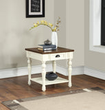 English Elm Steve Silver - Joanna - End Table - White