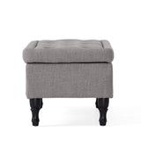 Christopher Knight Home® - Noble House - Chantelle Fabric Storage Ottoman