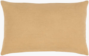 Surya Blessings Rustic 13"X20" Lumbar Pillow - Cozy Linen & Cotton Decor For Home Charm And Comfort Tan Linen,Cotton,Cotton Bsg002-1320