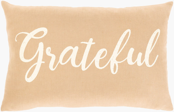 Surya Blessings Rustic 13"X20" Lumbar Pillow - Cozy Linen & Cotton Decor For Home Charm And Comfort Mustard Linen,Cotton,Cotton Bsg003-1320p