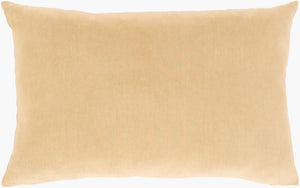 Surya Blessings Rustic 13"X20" Lumbar Pillow - Cozy Linen & Cotton Decor For Home Charm And Comfort Mustard Linen,Cotton,Cotton Bsg003-1320p