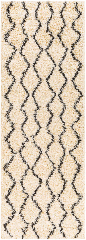 Beni Shag BSH-2302 2'7" x 7'3" Machine Woven Rug BSH2302-2773 Livabliss Surya