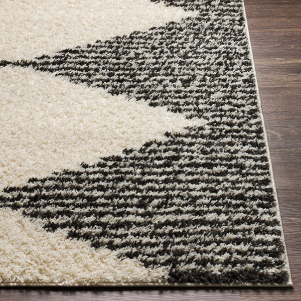 Livabliss Beni Ourain Inspired Plush Shag Runner Rug Bohemian Neutral Polypropylene Hallway Accent BSH2308-2773