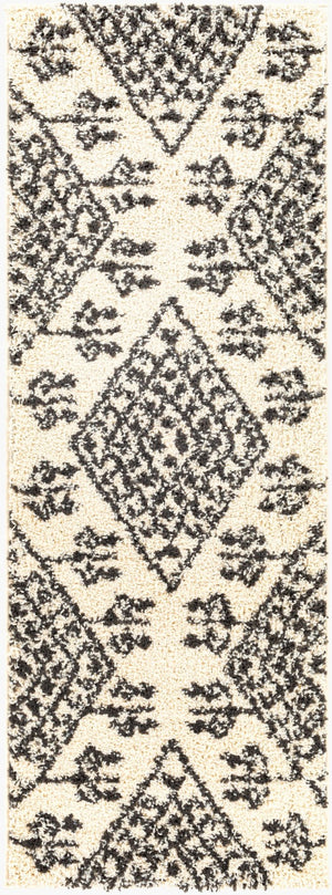 Livabliss Beni Ourain Inspired Shag Runner Rug Plush Polypropylene Pile for Hallways and Entryways BSH2311-2773