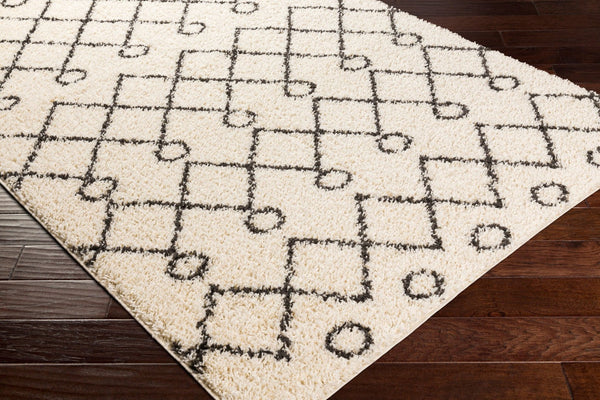 Livabliss Beni Moroccan Inspired Shag Runner Plush Polypropylene Pile for Hallways and Entryways BSH2313-2773