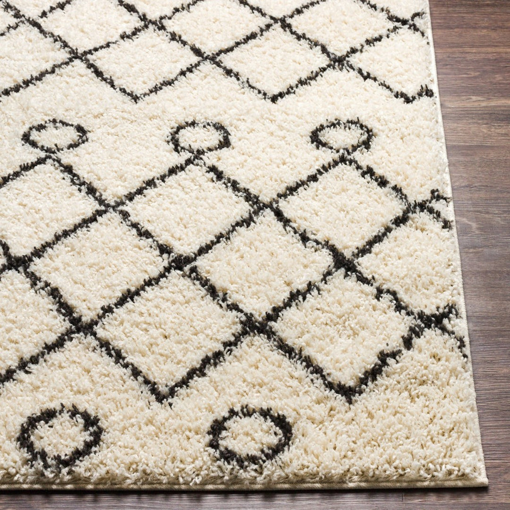Livabliss Beni Moroccan Inspired Shag Runner Plush Polypropylene Pile for Hallways and Entryways BSH2313-2773