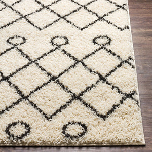 Livabliss Beni Moroccan Inspired Shag Runner Plush Polypropylene Pile for Hallways and Entryways BSH2313-2773