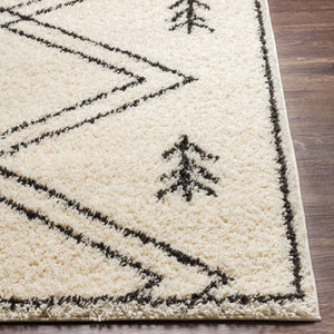 Livabliss Beni Ourain Inspired Shag Rug Plush Polypropylene Bohemian Floor Accent BSH2315-537