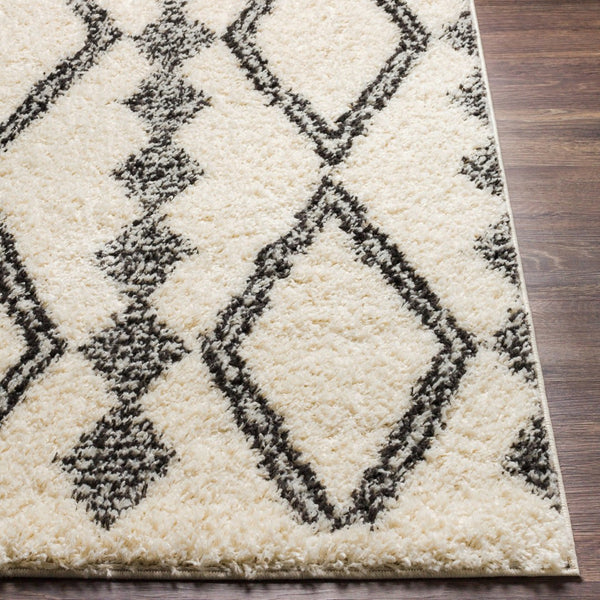 Livabliss Beni Ourain Inspired Plush Shag Rug Moroccan Polypropylene Bohemian Living Room BSH2318-71010