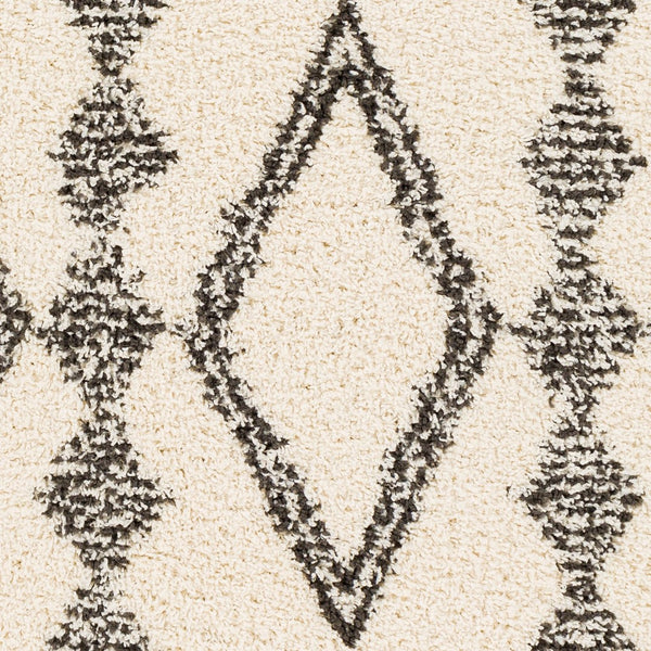 Livabliss Beni Ourain Inspired Plush Shag Rug Moroccan Polypropylene Bohemian Living Room BSH2318-71010