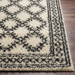 Livabliss Beni Ourain Style Shag Rug Plush Polypropylene Bohemian Pattern for Living Rooms BSH2328-537