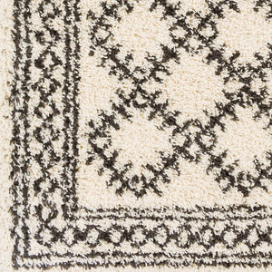 Livabliss Beni Ourain Style Shag Rug Plush Polypropylene Bohemian Pattern for Living Rooms BSH2328-537