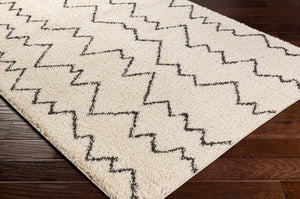 Livabliss Beni Shag Runner Moroccan Geometric Polypropylene Pile Rug for Hallways and Entryways BSH2329-2773