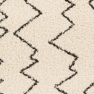 Livabliss Beni Shag Runner Moroccan Geometric Polypropylene Pile Rug for Hallways and Entryways BSH2329-2773