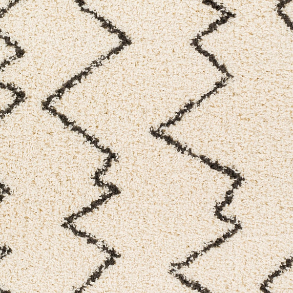 Livabliss Beni Shag Runner Moroccan Geometric Polypropylene Pile Rug for Hallways and Entryways BSH2329-2773