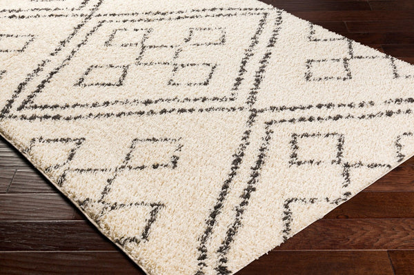Livabliss Beni Shag Runner Moroccan Bohemian Polypropylene Plush Pile Hallway Entryway Rug BSH2331-2773