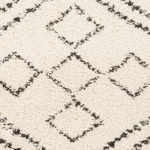 Livabliss Beni Shag Runner Moroccan Bohemian Polypropylene Plush Pile Hallway Entryway Rug BSH2331-2773