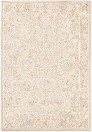 Livabliss Basilica Traditional Chenille Viscose Accent Rug Turkish Woven for Entryway or Bath BSL7212-223
