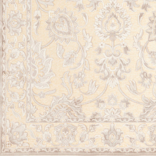 Livabliss Basilica Traditional Chenille Viscose Accent Rug Turkish Woven for Entryway or Bath BSL7212-223