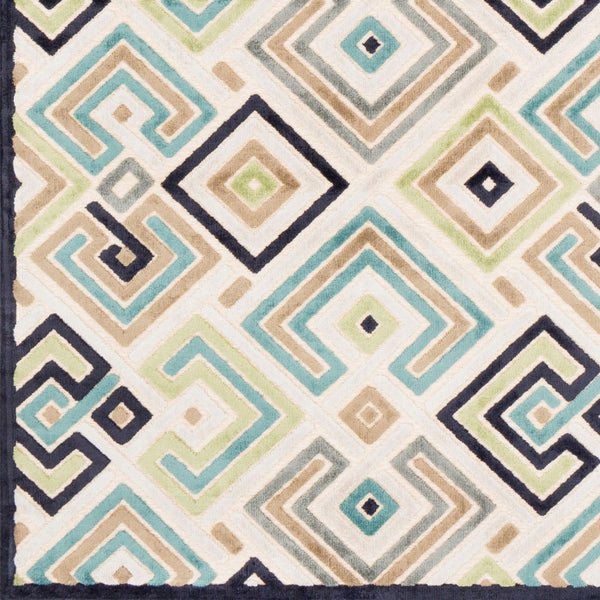 Livabliss Basilica Collection Chenille Viscose Accent Rug Machine Woven Low Pile Entry Bath BSL7228-223
